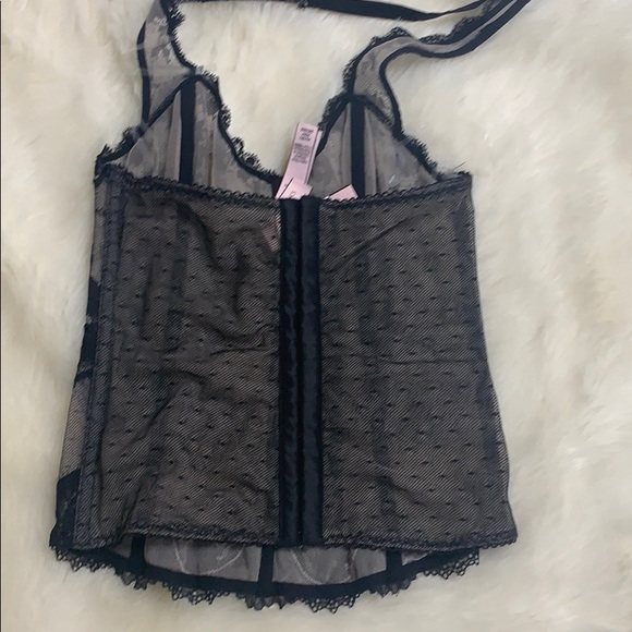 Victoria’s Secret Lace Halter Corset/Bustier - Picture 2 of 2